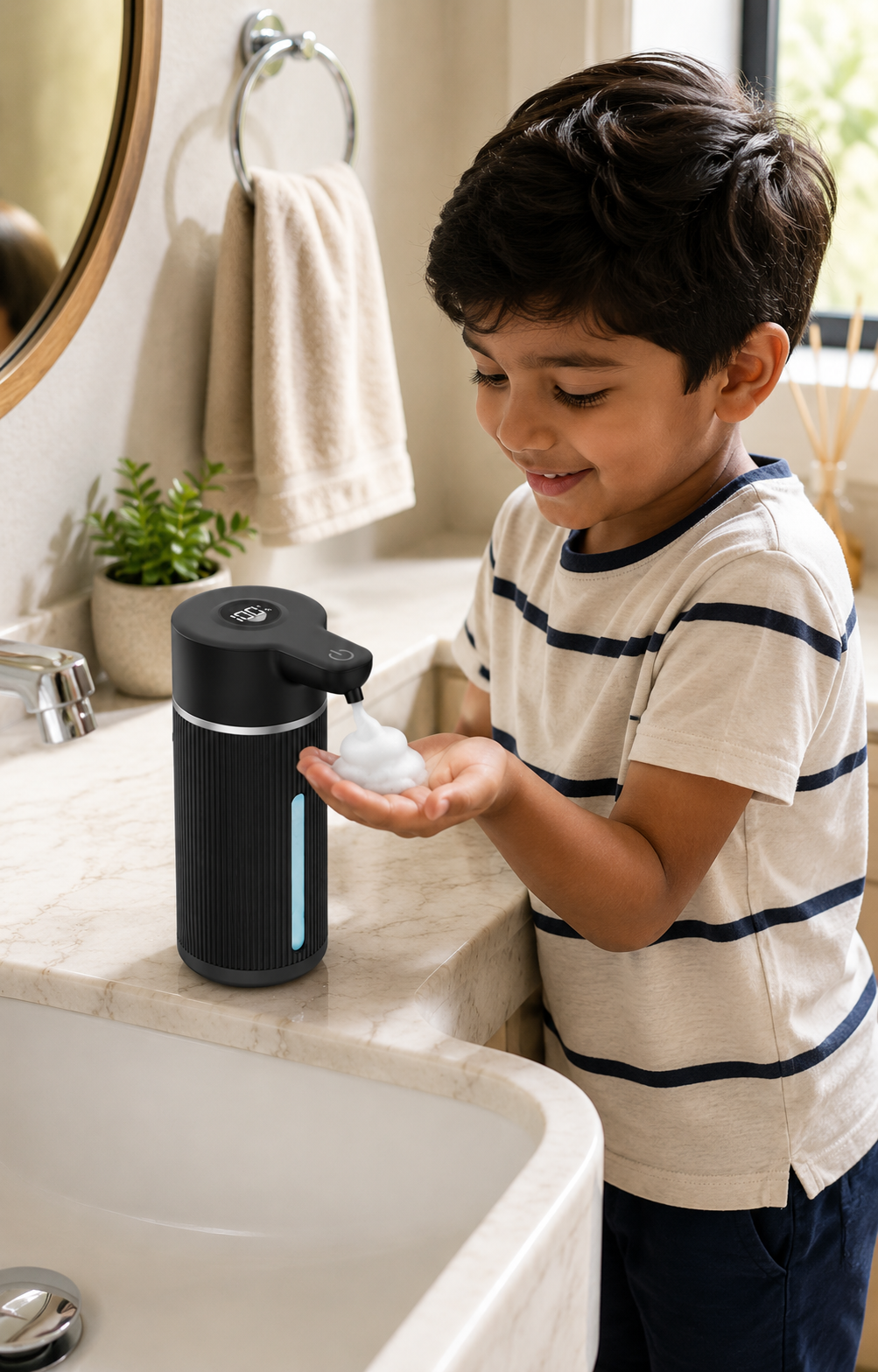Mivora PureFlow Touchless Soap Dispenser