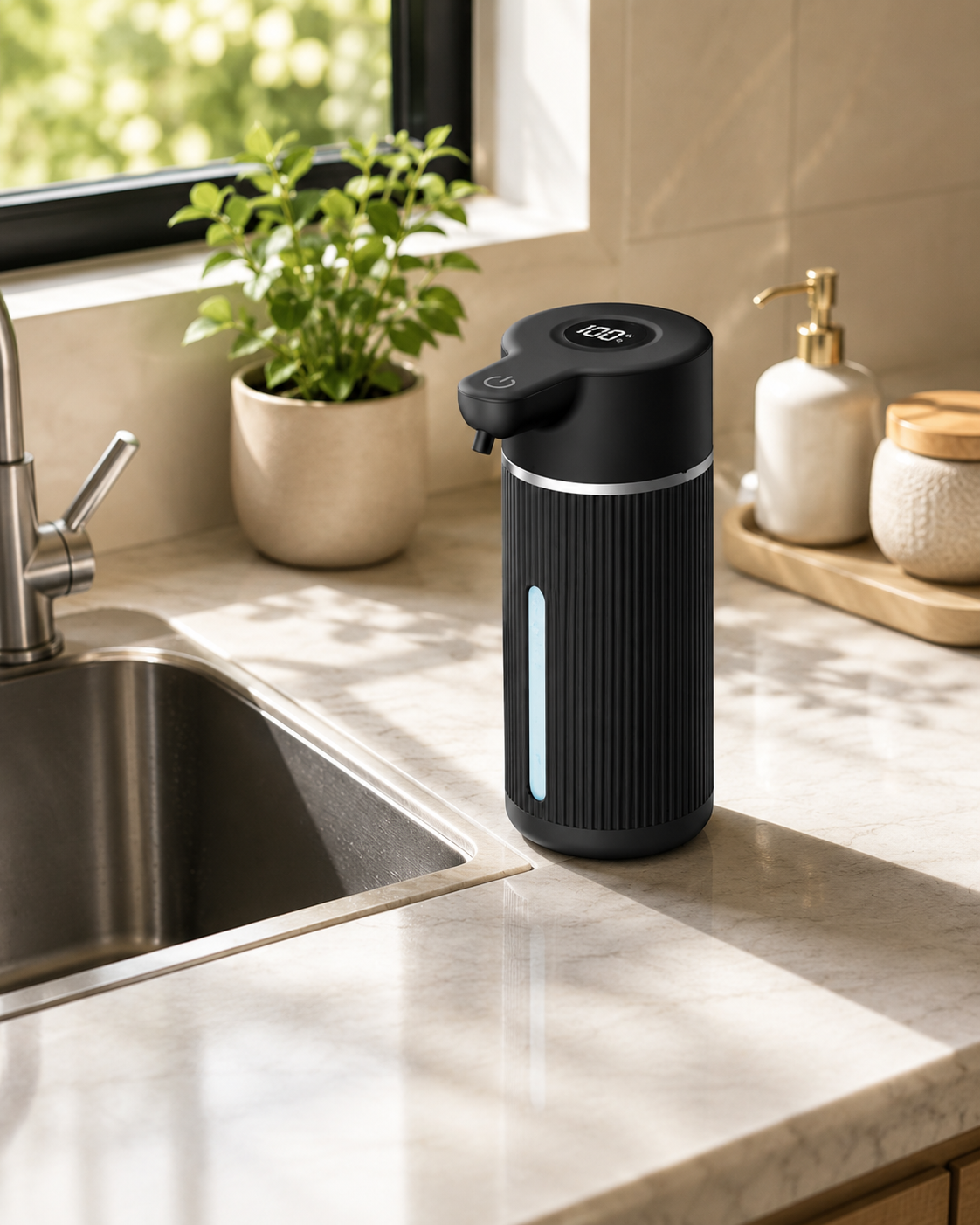 Mivora PureFlow Touchless Soap Dispenser
