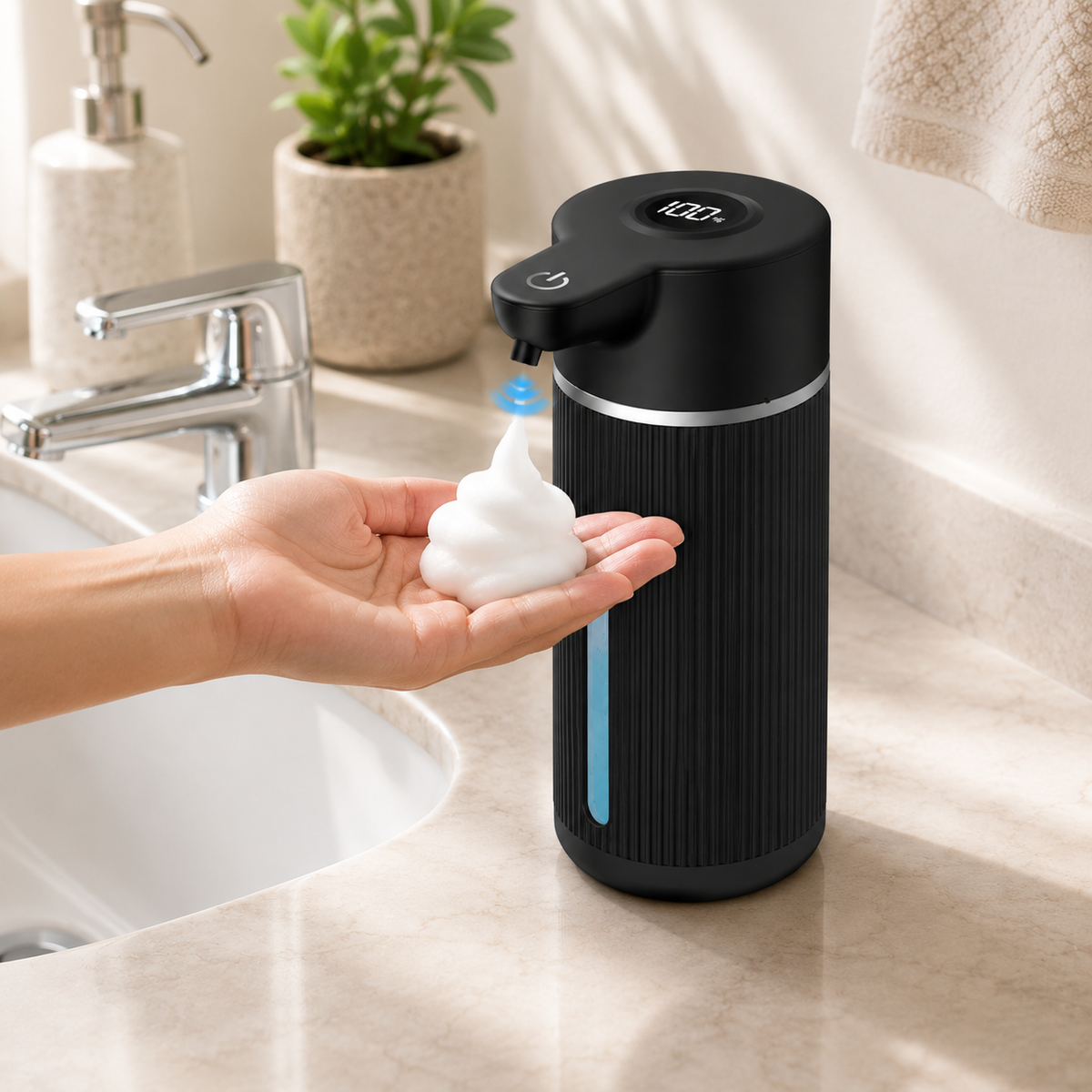 Mivora PureFlow Touchless Soap Dispenser